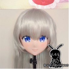 (RB369)Customize Full Head Quality Handmade Female/Girl Resin Japanese Anime Cartoon Character Kig Cosplay Kigurumi Mask